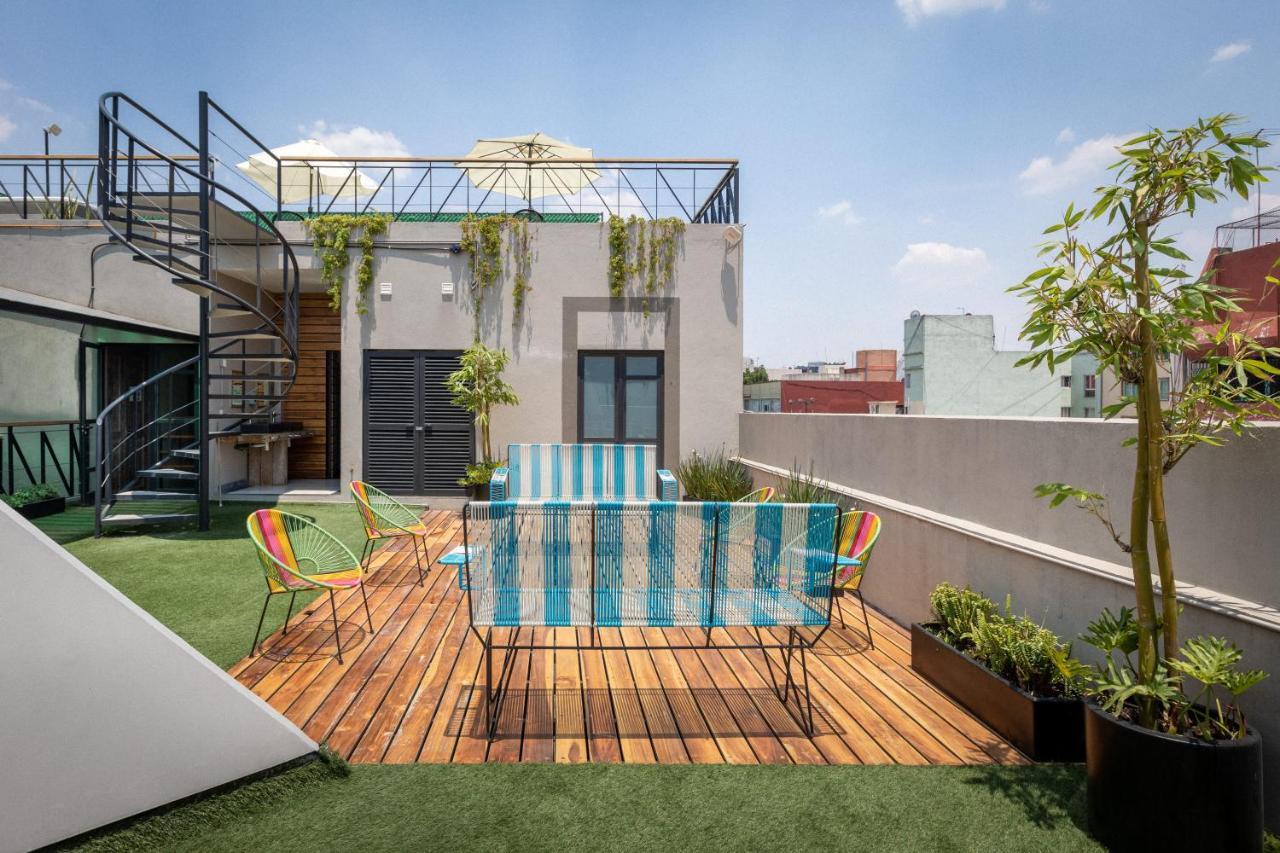 Loft Con Terraza, Increible, A Pasos De Reforma